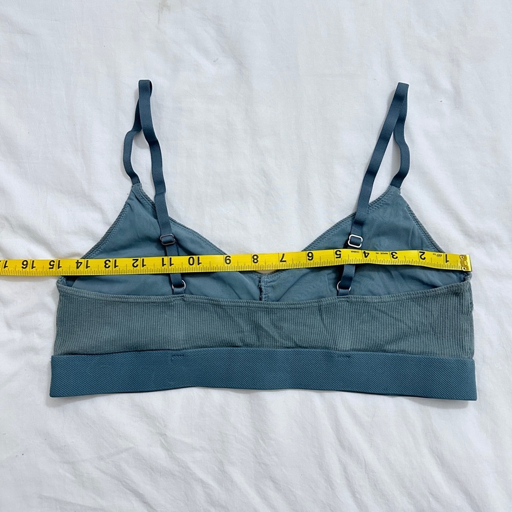Gilly Hicks Triangle Bralette – Teal *Logo – M - Picture 5 of 7